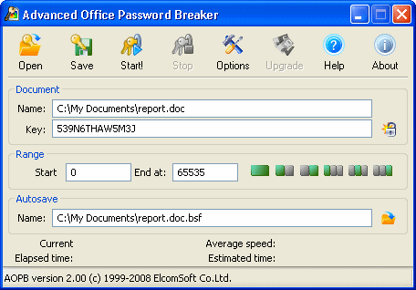 Advanced Office Password Breaker Pro 