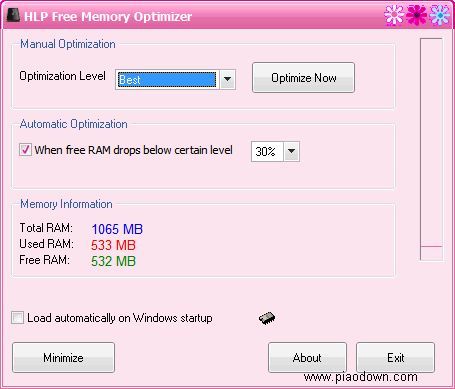 HLP Free Memory Optimizer