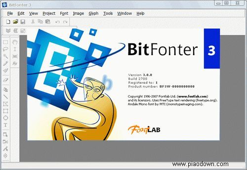 Fontlab BitFonter