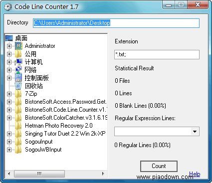 BistoneSoft Code Line Counter 