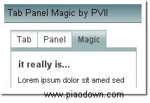 PVII Accordion Panel Magic