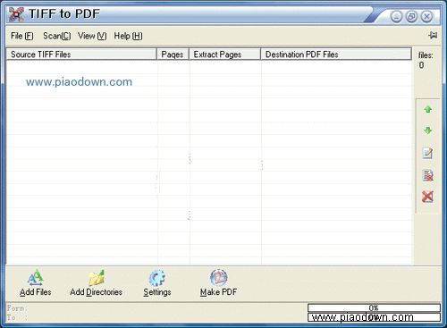 Ap TIFF to PDF convert 