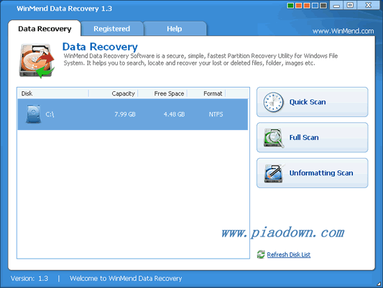WinMend Data Recovery ٻָɾ߶ʧ