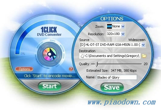 iPod, iPhoneƵת 1Click DVD Converter