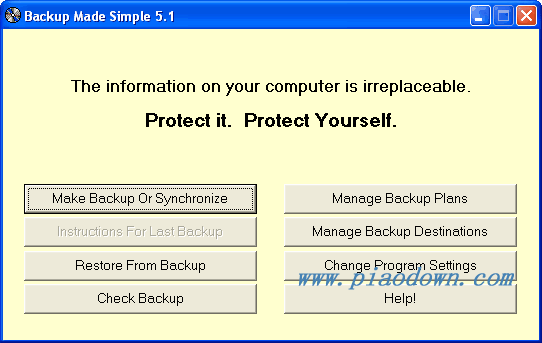 Backup Made Simple