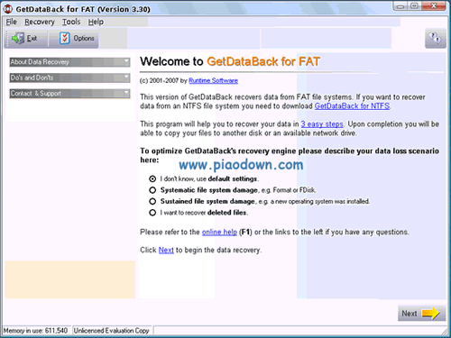 Դӱʽָ_GetDataBack for NTFS