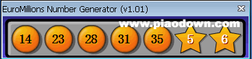 õ_EuroMillions Number Generator