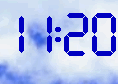 ʱʾ_Transparent Digital Clock