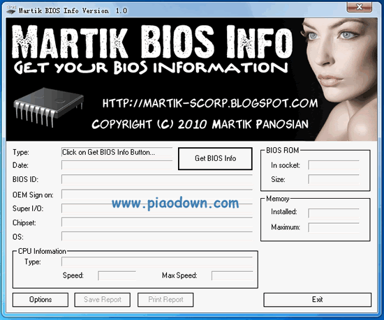 Martik BIOS Info(bios)