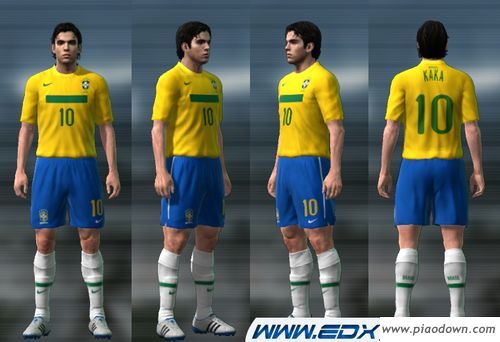 实况足球2011巴西球衣(最新)
