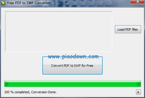 PDFʽתΪSWFPDF to SWF Converter