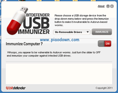 u̲BitDefender USB Immunizer