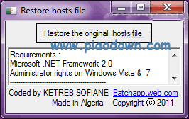 hostsָ_Restore hosts file