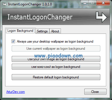 InstantLogonChanger(Windows7¼)