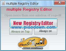 򿪶ע༭multiple Registry Editor