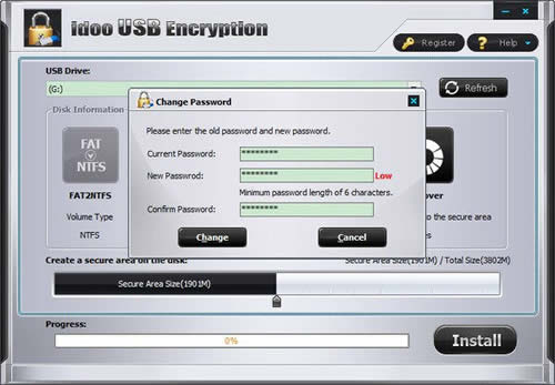 U̼ܹ(idoo USB Encryption)
