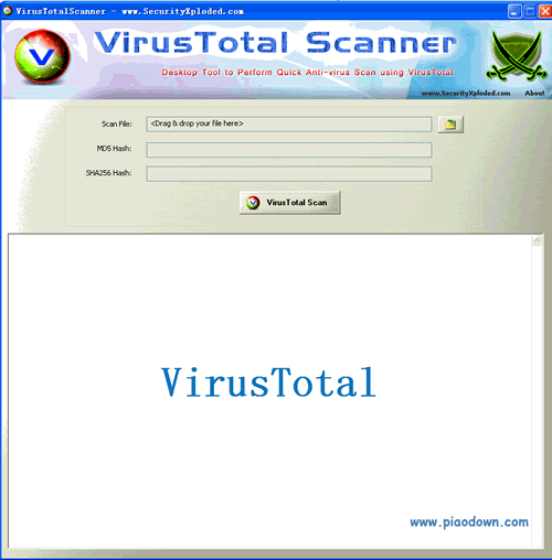 ߲ɨ(VirusTotalScanner Portable)