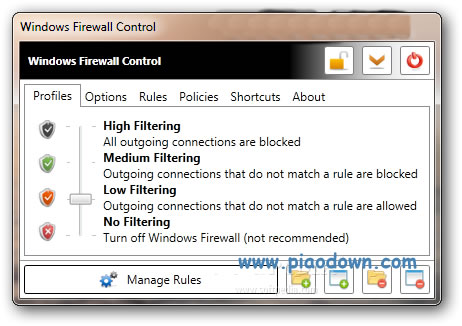 ǽһ趨˹(Windows Firewall Control)