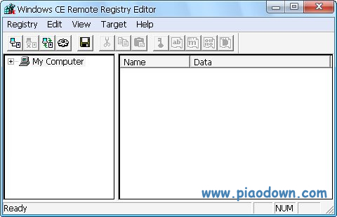 WinCEעԶ̱༭(Windows CE Remote Registry Editor)
