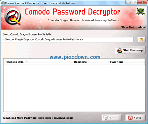 Ħ鿴(Comodo Password Decryptor)