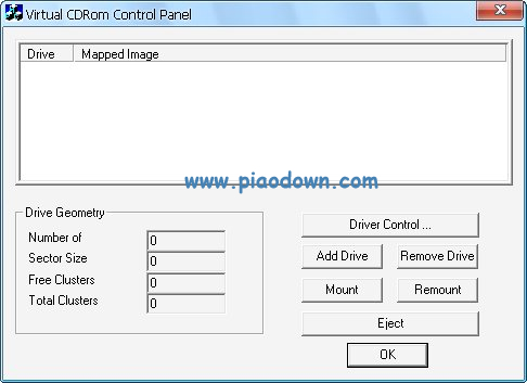 (Virtual CD-ROM Control Panel)