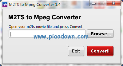 M2TS to Mpeg Converter(M2TSתΪMpeg)