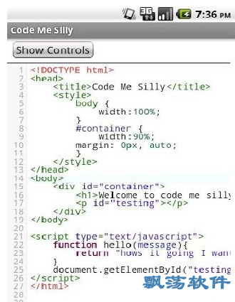 ༭׿ Code Me Silly for Android 