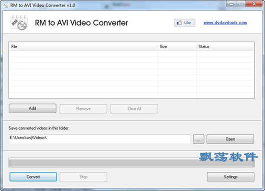 RM/RMVBƵʽתΪAVIļ(RM to AVI Video Converter)