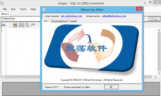 SQLתLinqlinqer ע(Linqer SQL to LINQ converter)