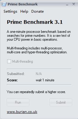 cpuܲԹ(Prime Benchmark)