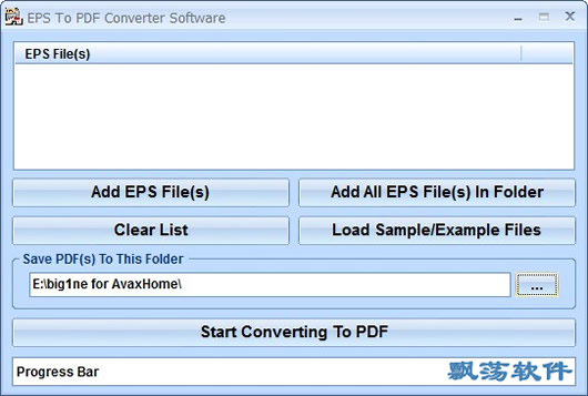 EPSתPDFʽ(EPS To PDF Converter Software)