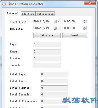 Time Duration Calculator(򵥵ʱ㹤)