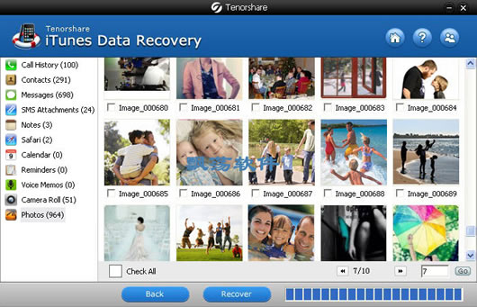 iTunesݻָ Tenorshare iTunes Data Recovery