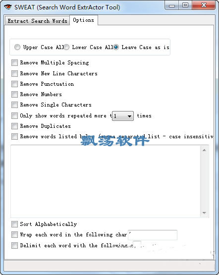 ı滻SWEAT(Search Word ExtrActor Tool)