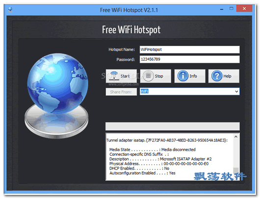 ѱʼǱWiFiȵ(Free WiFi Hotspot)