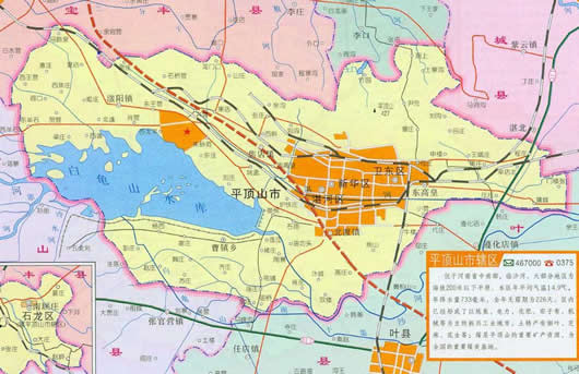 平顶山高清地图 青岛行政区划图
