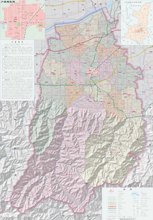 户县地图高清