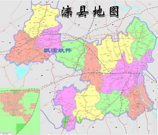 滦县高清地图