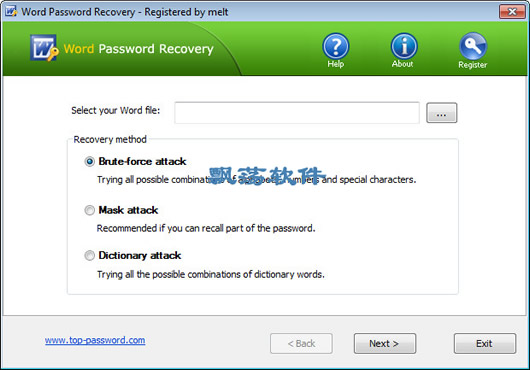 Wordָ Top Password Word Password Recovery