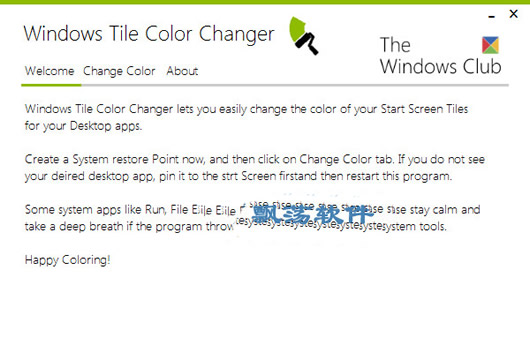 Win10(Windows Tile Color Changer)