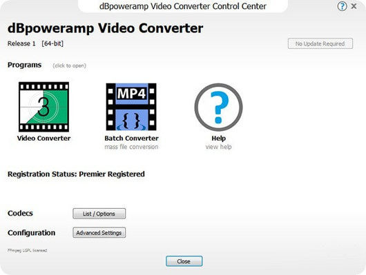 dBpoweramp Video Converter(Ƶʽת)