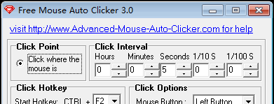 Զ(Free Mouse Auto Clicker)