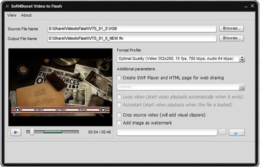 Soft4Boost Video to Flash(Ƶʽת)