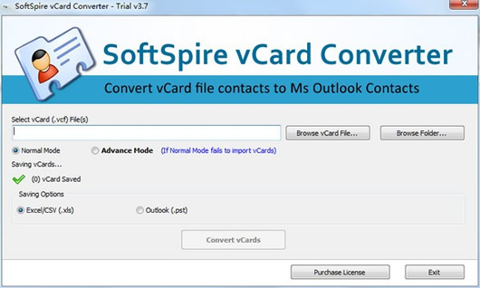 SoftSpire vCard Converter(vCardʽת)