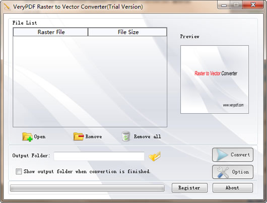 VeryPDF Raster to Vector Converter(դʸת)