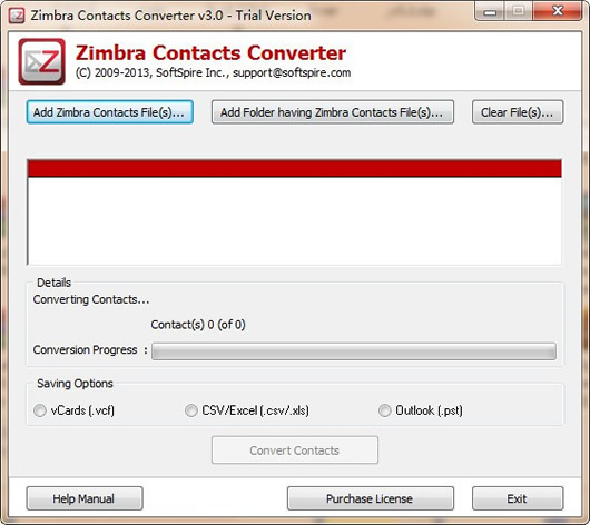 Zimbra Contacts Converter(Zimbraת)