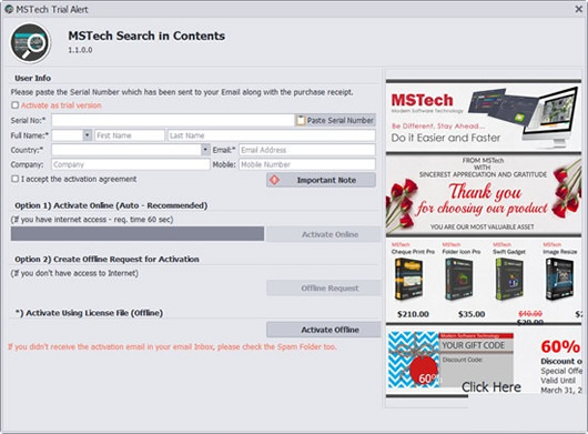 MSTech Search in Contents(ļ)