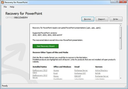 Recovery for PowerPoint(PPTļָ)