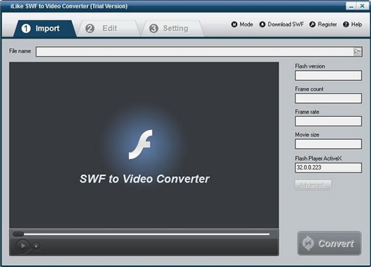 iLike SWF to Video Converter(Ƶʽת)