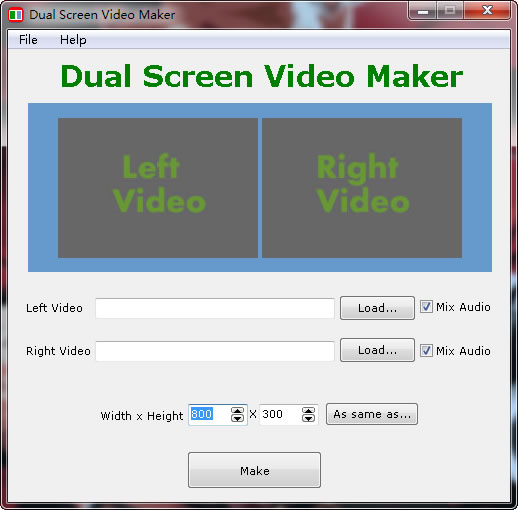 Dual Screen Video Maker(˫Ƶ)